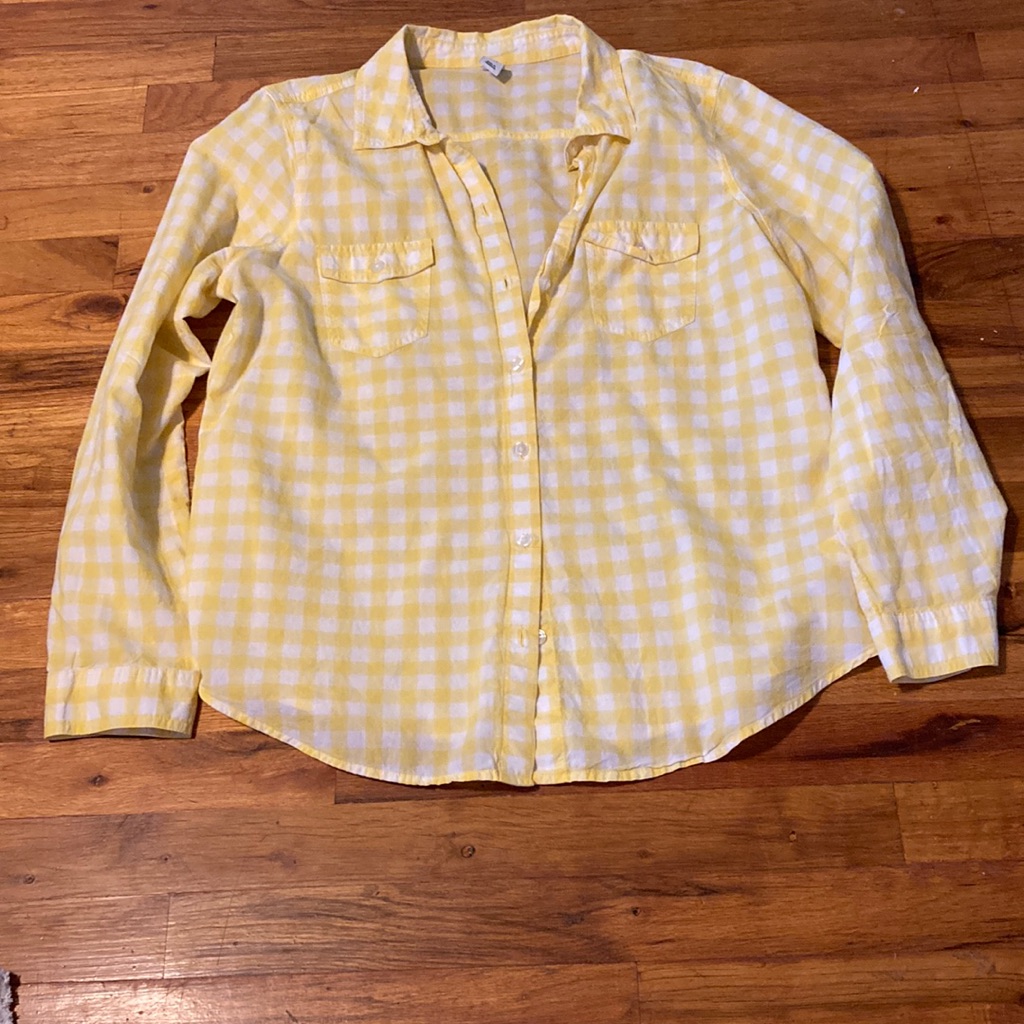Old Navy Gingham Button Down